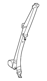 C2Z27383JMN - : Seat Belt Assembly for Jaguar: XF, XFR, XFR-S Image