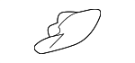 53611AA010A0 - Body: Hood Release Handle for Toyota Image