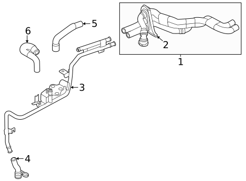Hoses & Lines for 2025 Audi RS6 Avant #2