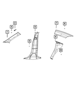 55315143AA - Interior Trim: Clip for Mopar Image