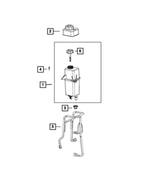 68109391AA - Steering: Coolant Bottle Grommet for Mopar Image image