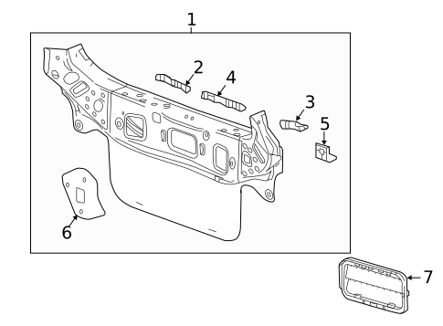 Rear Body for 2019 Chevrolet Bolt EV #0