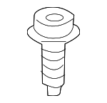 N10632102 - Electrical: Belt Guide Bolt for Volkswagen Image