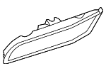 992945061C - Electrical: Side Marker Lamp for Porsche Image