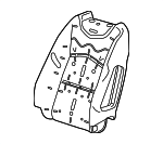 86825696 - Body: Seat Back Pad for Cadillac: XT4 Image