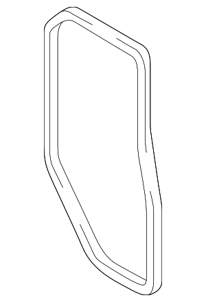 4H0820513 - HVAC: HVAC Blower Case Gasket for Audi Image