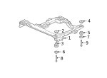 10407148 - Suspension: Rear Insulator Front Bolt for GM Image