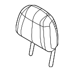 DDAL88240B1B - : 2022-2023 Mazda MX-30 EV - Headrest for Mazda: MX-30 EV Image