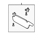 7431042240B1 - Body: Sun-visor for Toyota: RAV4 Image