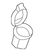 8553502020 - Body: Power Outlet Cover for Toyota: Corolla, Matrix Image