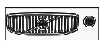32368148 - Body: Upper Grille for Volvo: XC60 Image