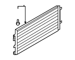 9A726040301 - HVAC: Condenser for Porsche Image