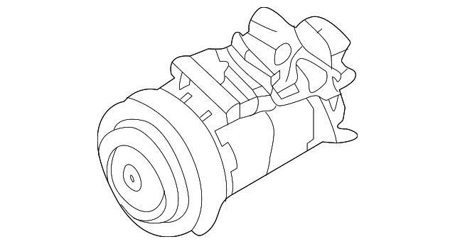 A/C Compressor - Porsche (9A7-816-803-X)