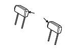 1FQ681J3AA - Body: Headrest for Mopar Image