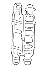 15975567 - Body: Tool Compartment for Chevrolet: Express 1500, Express 2500, Express 3500, P30 | GMC: Savana 1500, Savana 2500, Savana 3500 Image