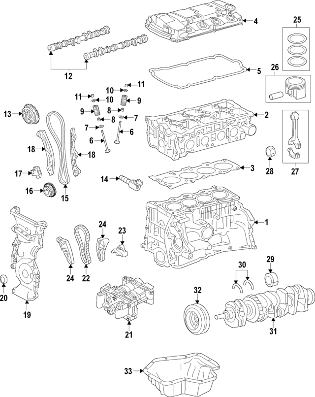 1110D502 - : Engine Piston for Mitsubishi Image