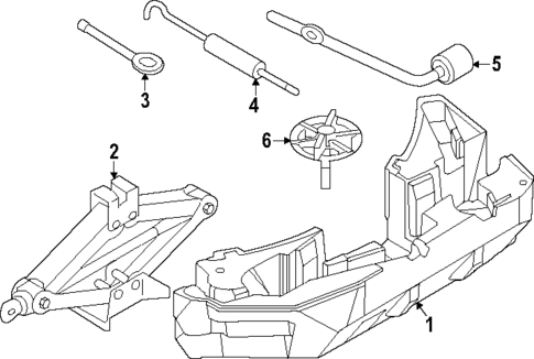 Jack & Components for 2025 Genesis G90 #0