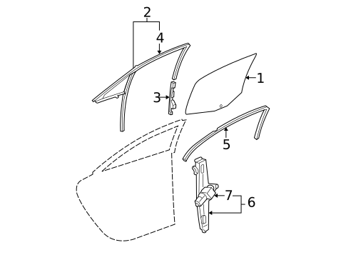 Rear Door for 2009 Pontiac G6 #0