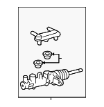 4720148210 - Body: Master Cylinder for Toyota: Highlander Image