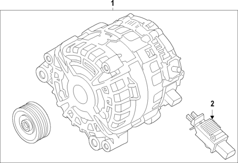 Alternator for 2021 BMW M3 #0