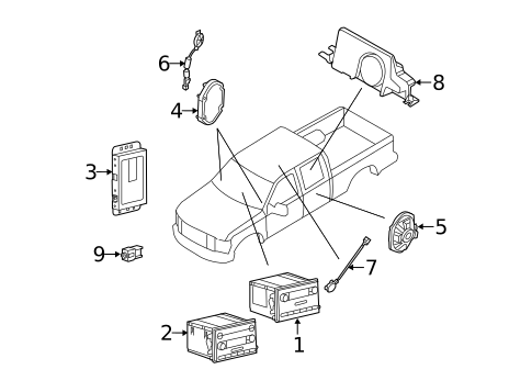 Sound System for 2011 Ford F-450 Super Duty #0