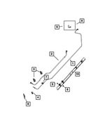 68610962AA - : Fuel Vapor Tube for Mopar Image