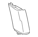 62410WAA01 - Body: Upper Center Pillar Trim for Toyota: GR Supra Image