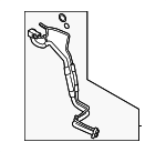 LR153395 - HVAC: Evaporator Tube for Land-Rover Image image