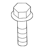 901000458 - : Hinge Upper Bolt for Subaru: BRZ Image