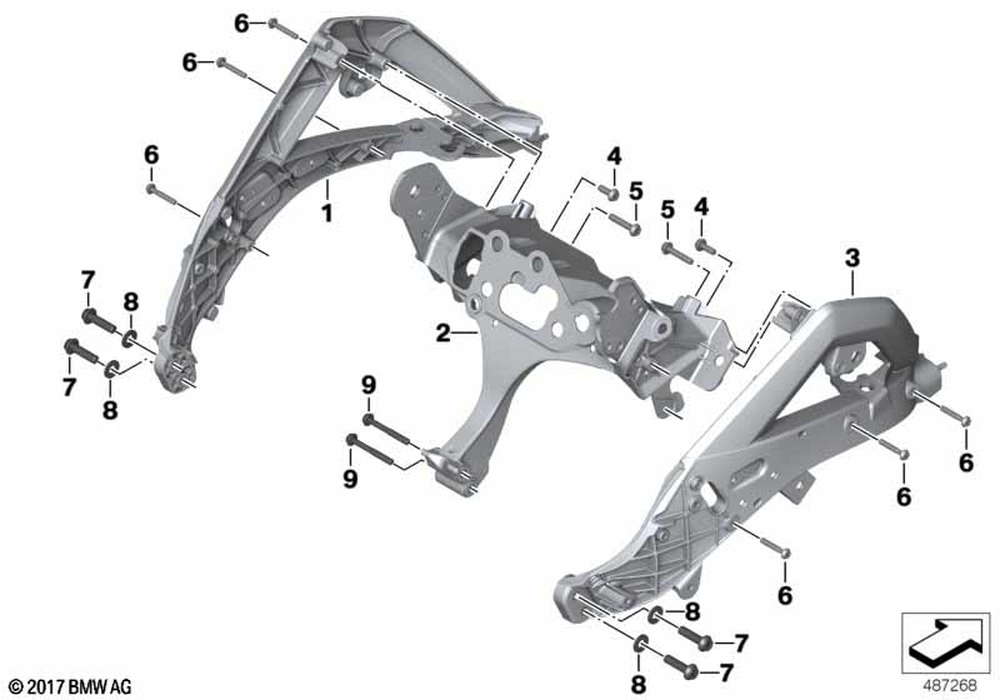 k14.ページ 97 Kawasaki ZX6E ZX 6E Ninja Carburetors Carbs 15001-1797
