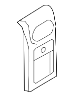 5N0863289D95T - Body: Trim Plate for Volkswagen Image