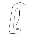 81361SZAA01ZB - Body: Latch Cover for Honda: Pilot Image