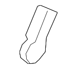 81752TZ5A01ZE - Body: Recline Cover for Honda: Pilot Image