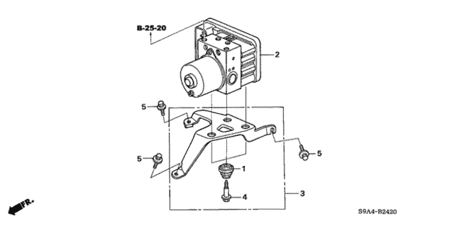 VSA Modulator for 2005 Honda CR-V #0