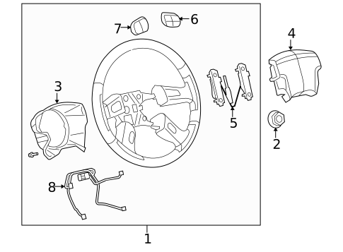 Steering Wheel & Trim for 2009 Saab 9-7x #0