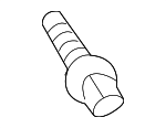 90116A0008 - Body: Trim Molding Bolt for Lexus: RX330, RX350, RX400h, RX450h Image