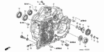 21101RG0A00 - Transmission - Automatic: PLATE, BEARING SETTING for Honda Image