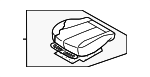 881004D325CS2 - Body: Seat Cushion for Kia: Sedona Image