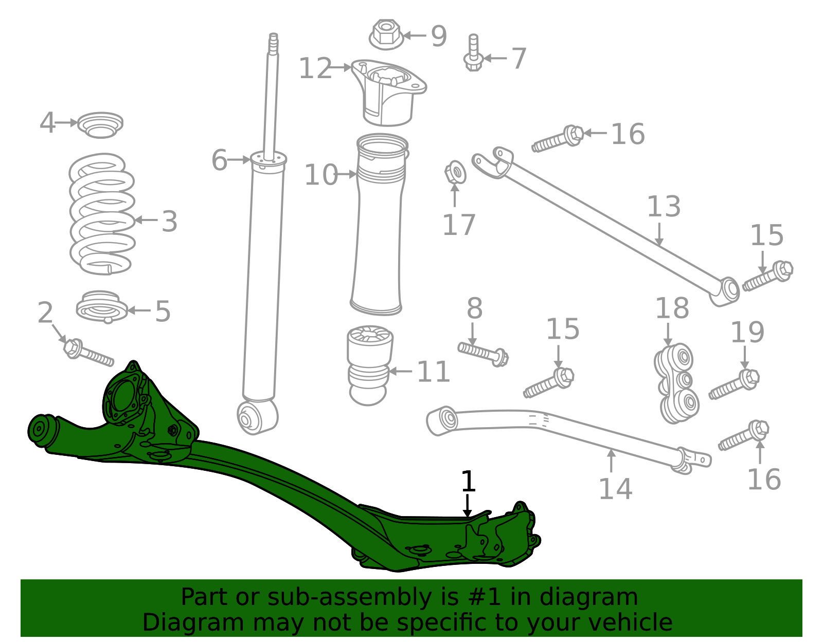 2021-2026 Chevrolet Trailblazer Rear Compound Crank Axle 42729884 | OEM ...