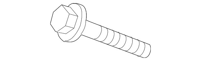 Rear Suspension Trailing Arm Bolt 11549107 GM | GMPartsDirect.com