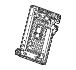 13531272 - Body: Seat Back Frame for Buick: Encore GX | Chevrolet: Trailblazer, Trax Image