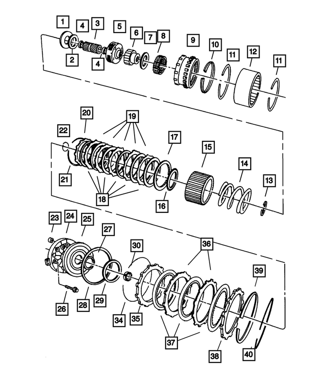 4740774 - Automatic Transmission 4 Speed: Transmission Module Plate Package for Mopar Image