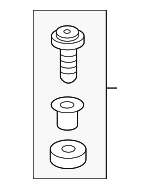 5N0198093 - Cooling System: Engine Water Pump Hardware Kit for Volkswagen: Beetle, GTI, Jetta, Passat, Tiguan, Touareg Image