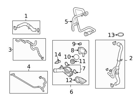 Hoses & Pipes for 2007 Land Rover Range Rover Sport #0