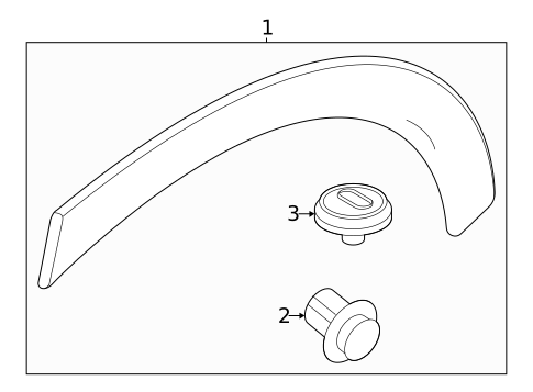 Exterior Trim - Quarter Panel for 2024 Dodge Hornet #0