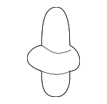 6507477AA - Body: Trailer Hitch Bolt for Mopar Image