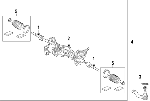 Steering Gear & Linkage for 2024 Lexus LX600 #1