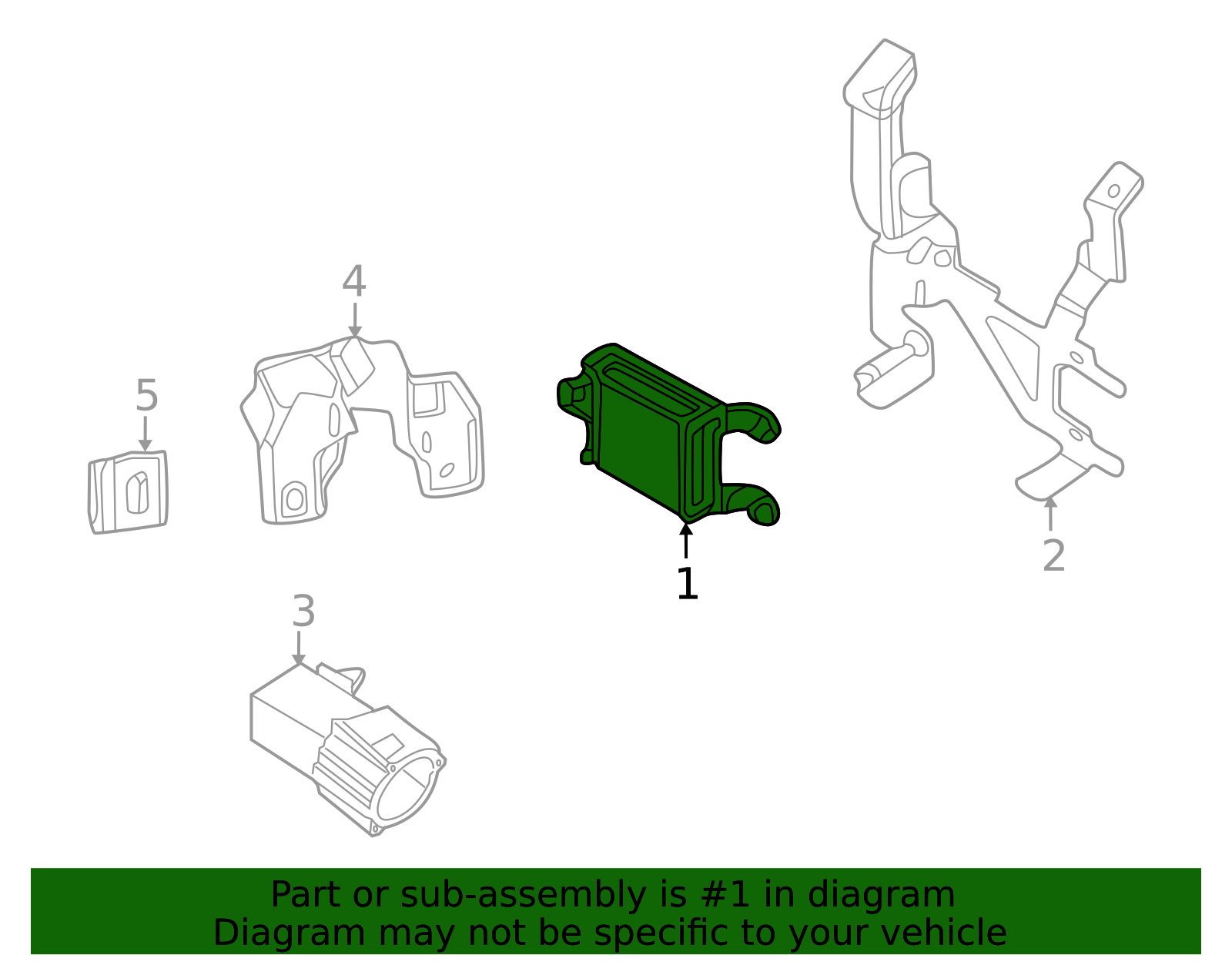 2020-2025 Nissan Sentra Sensor 28438-6LA3C | OEM Parts Online
