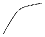 68109587AA - Body: Drip Molding for Mopar Image
