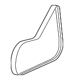 12605042 - Cooling System: Serpentine Belt for GM Image
